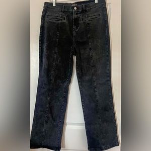 J.McClaughlin Emmie Jeans, size 14- Mid-Rise Wide Lef